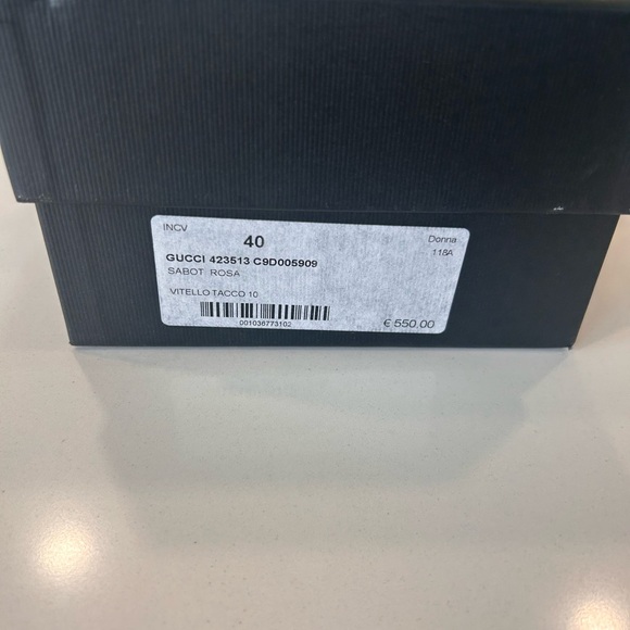 Gucci Pale Pink Leather Horsebit Backless Mules - Picture 5 of 5